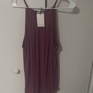 Green Envelope Purple Tank Top